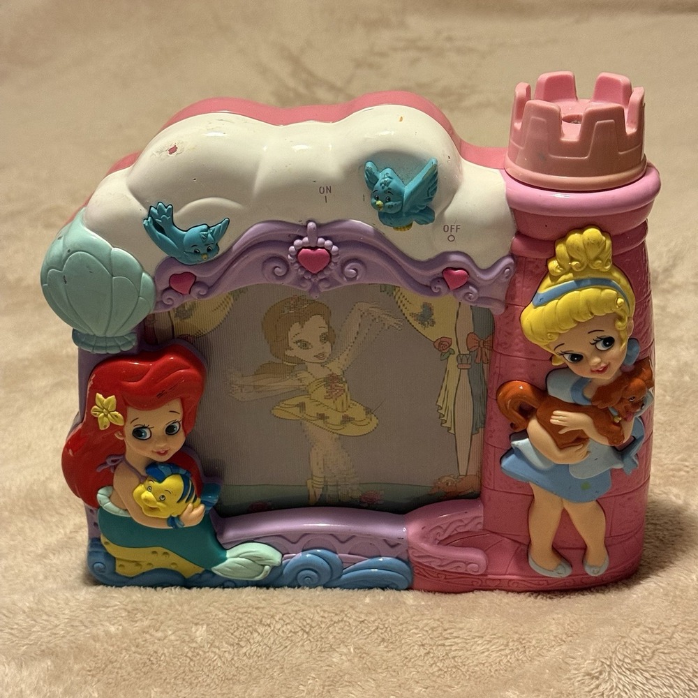 Fisher Price Disney My First Princess Musical TV Baby Ballerinas 2002 Works